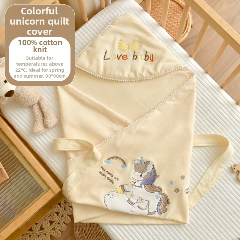 Tipo A 100% medvilninė kūdikio įvyniojimo pledas, medvilnės užpildas, medvilnės audinys, 0,55–1,0 kg, žiema