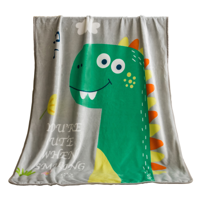 Bērnu flaneles segai ar karikatūras ziedu rakstu, vienslāņa, 200–300 g, materiāls: ķīmiskā šķiedra, vecuma 3–6 gadi, visu sezonu, pielāgošana pieejama