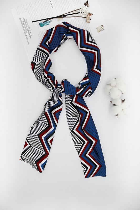 Полиестер сатен квадратен шал за дами, Luo Hao, произход Джинхау, стил квадратен, офис моден