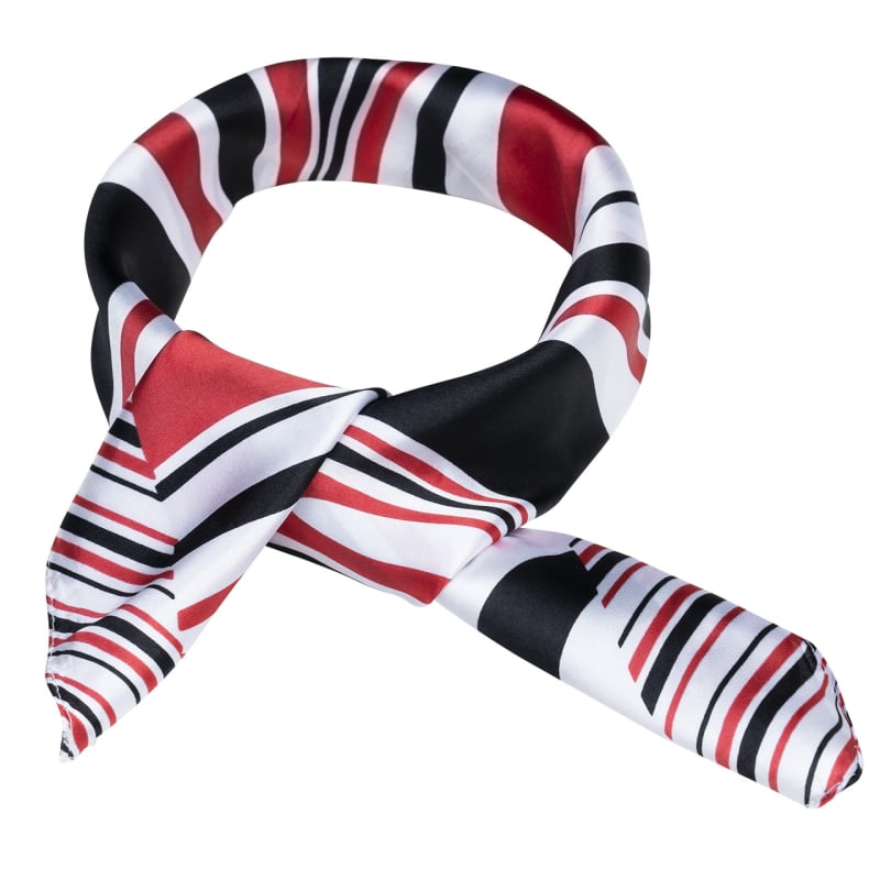 Полиестер сатен квадратен шал за дами, Luo Hao, произход Джинхау, стил квадратен, офис моден