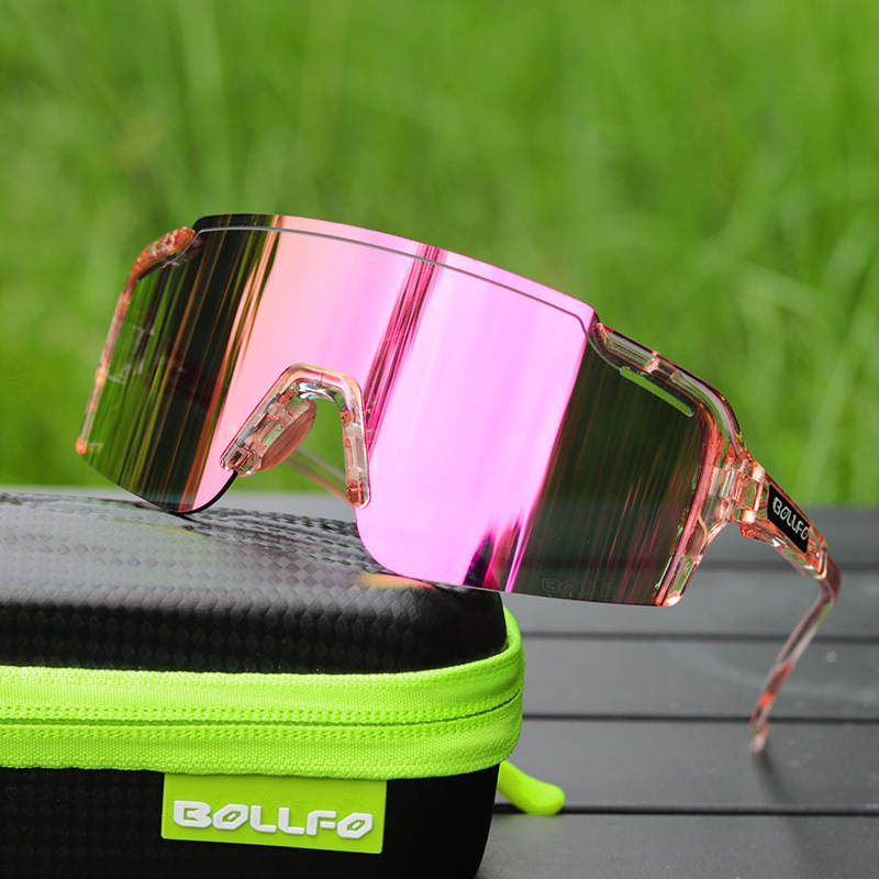 Очила за колоездене BF610 — дневно/нощно използване, фотохромни лещи, за външни спортове, унисекс, PC материал, сменяеми лещи