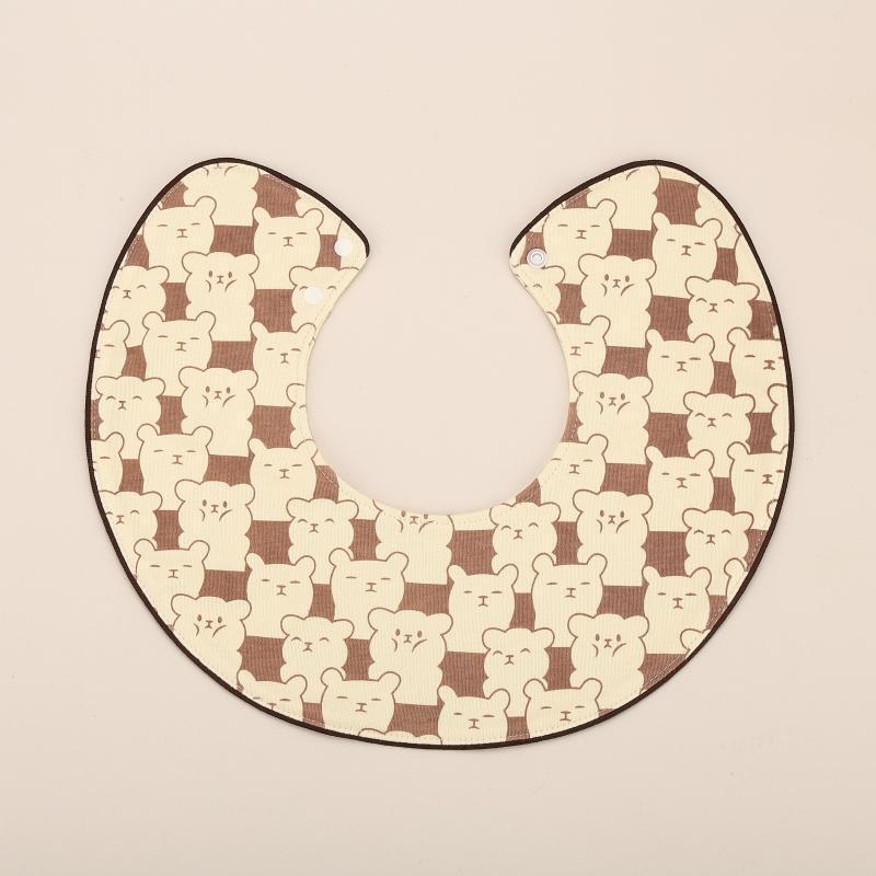 Mimuhouse Baby Bib - 100% bavlna, upija, 360° pokriće, za djecu 0–3 godina