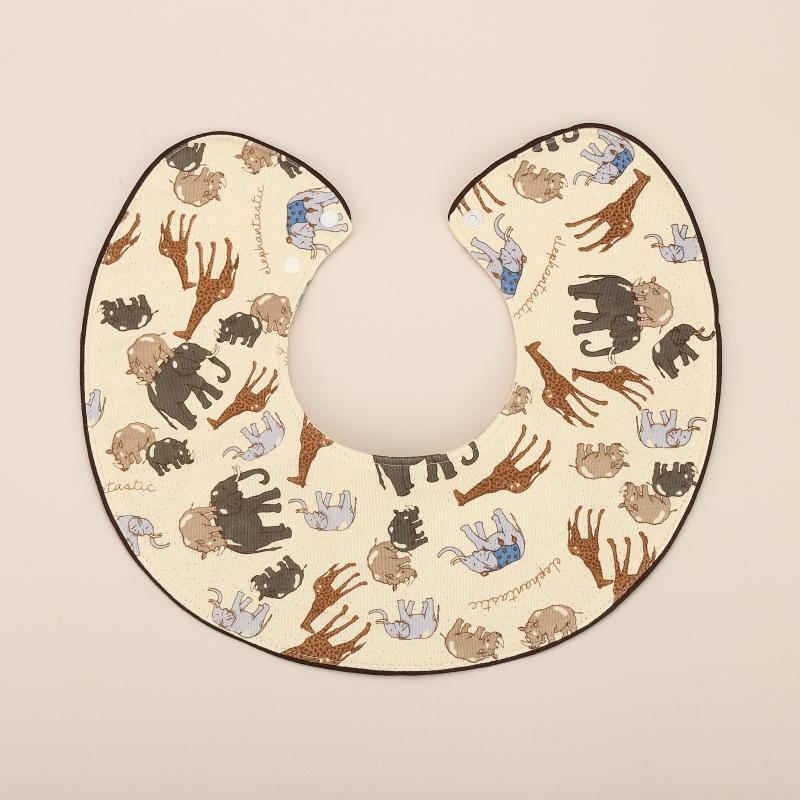 Mimuhouse Baby Bib - 100% bavlna, upija, 360° pokriće, za djecu 0–3 godina