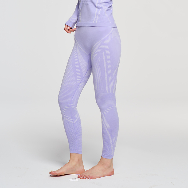 Unisex ātri žūstošs vilnas termālais komplekts ziemas, pavasara un rudens sportiem: slēpošana, riteņbraukšana, pārgājieni