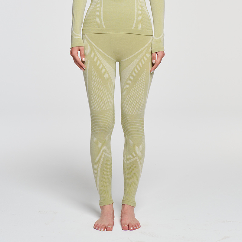 Unisex ātri žūstošs vilnas termālais komplekts ziemas, pavasara un rudens sportiem: slēpošana, riteņbraukšana, pārgājieni