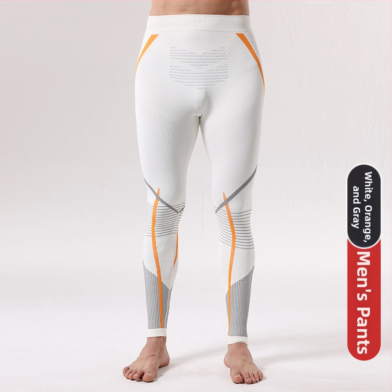 Vīriešu skiju bāzes slāņa komplekts ar ātru žāvēšanu – silts, mitrumu vadot, maisījuma šķiedras, piemērots ziemai, rudenim un pavasarim.