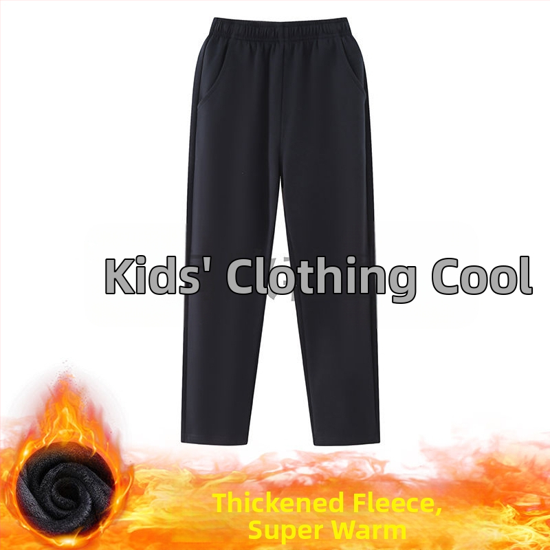 Двучастова училищна униформа с подплата от флис за ученици от средното училище, есенно‑зимна, стил колеж, унисекс