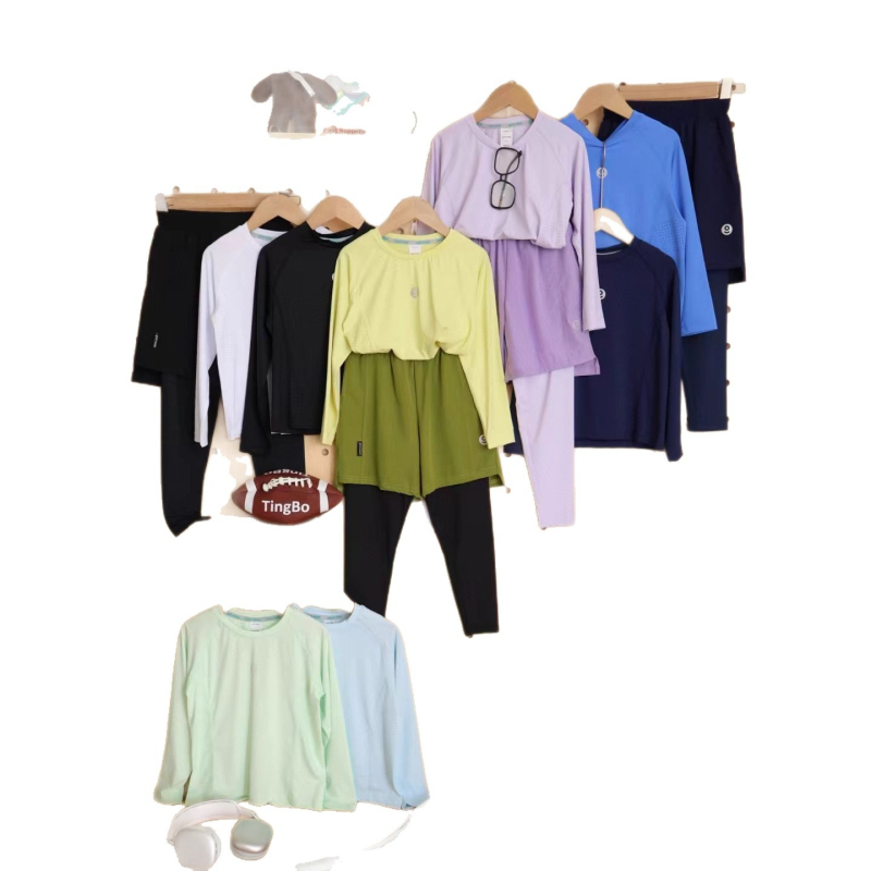 Комплект за деца от две части: дълъг ръкав Т‑шърт и панталони, унисекс свободен стил, мека материя, пролет и есен, за деца над 8 години