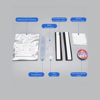 Gujia Pildīta ar līmi ūdensnecaurīga savienojumu kaste ārējiem niršanas sūknēm, PP korpuss, izolēta