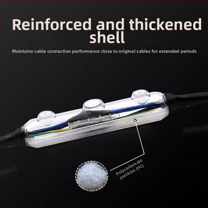 Gujia Pildīta ar līmi ūdensnecaurīga savienojumu kaste ārējiem niršanas sūknēm, PP korpuss, izolēta