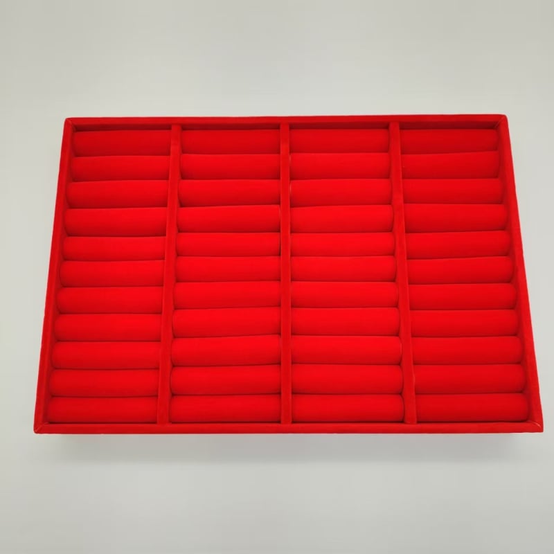 Držač za izložbu nakita od ploče visoke gustoće i baršuna; Marka: Liyan packaging; Pakiranje: vrećica za pakiranje; Svrha: pakiranje nakita