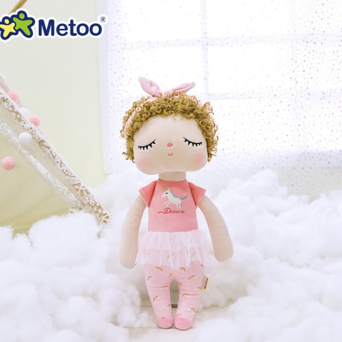 Плюшена кукла с образ на анимационен ангел, пълнена с PP памук, плюш от кадифе, подходяща за деца на възраст 7–14 години.