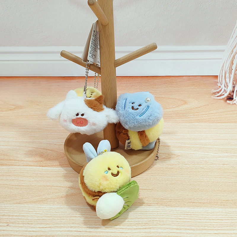 Snot Bear Bee плюшена кукла – къс плюш, напълнител PP памук, за възраст 7–14 години