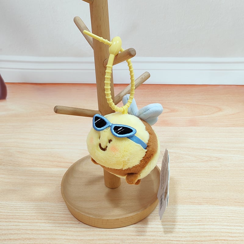 Snot Bear Bee плюшена кукла – къс плюш, напълнител PP памук, за възраст 7–14 години