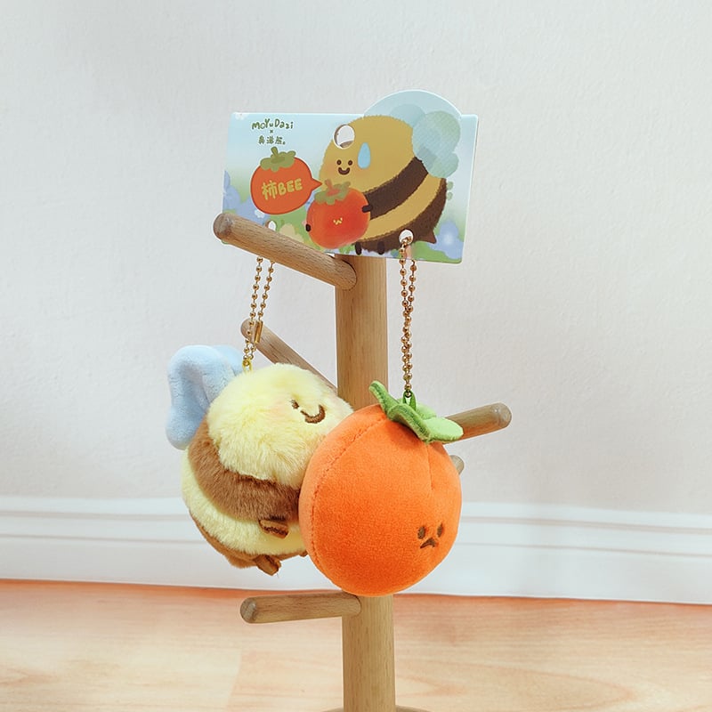 Snot Bear Bee плюшена кукла – къс плюш, напълнител PP памук, за възраст 7–14 години