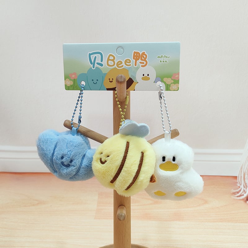 Snot Bear Bee плюшена кукла – къс плюш, напълнител PP памук, за възраст 7–14 години