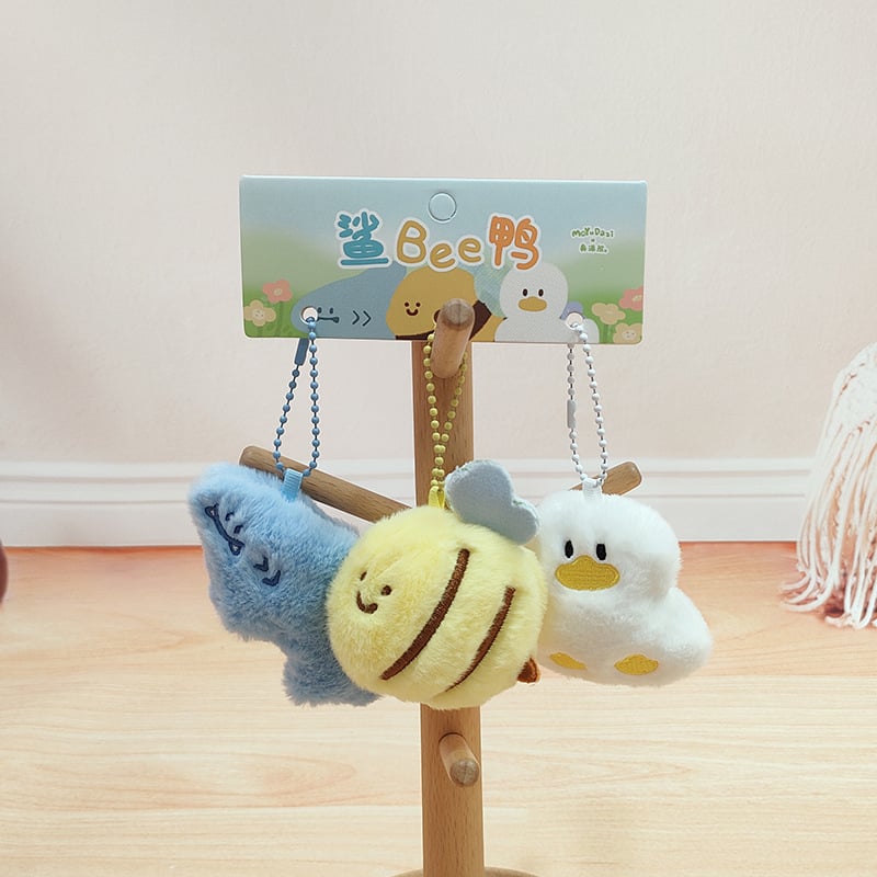 Snot Bear Bee плюшена кукла – къс плюш, напълнител PP памук, за възраст 7–14 години