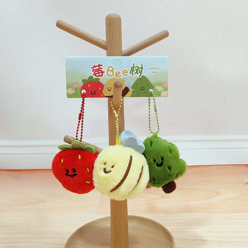 Snot Bear Bee плюшена кукла – къс плюш, напълнител PP памук, за възраст 7–14 години