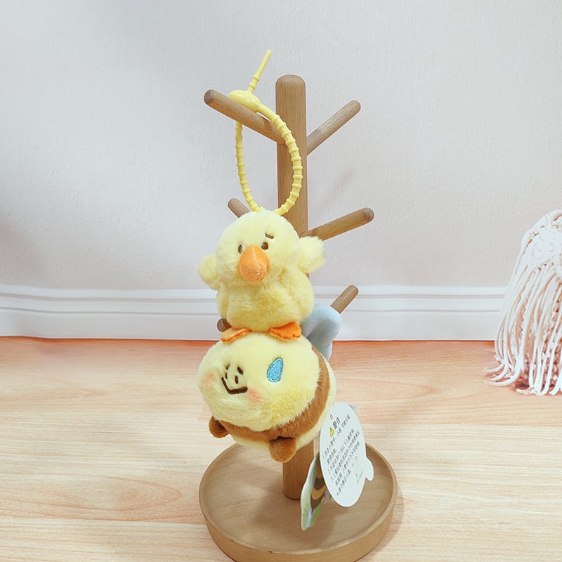 Snot Bear Bee плюшена кукла – къс плюш, напълнител PP памук, за възраст 7–14 години