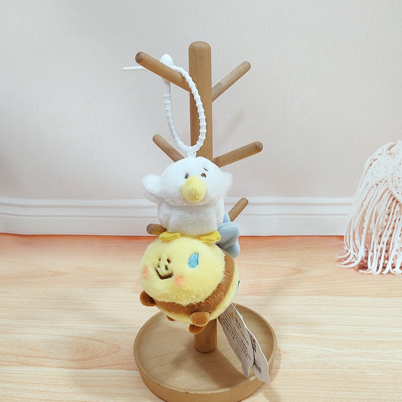 Snot Bear Bee плюшена кукла – къс плюш, напълнител PP памук, за възраст 7–14 години