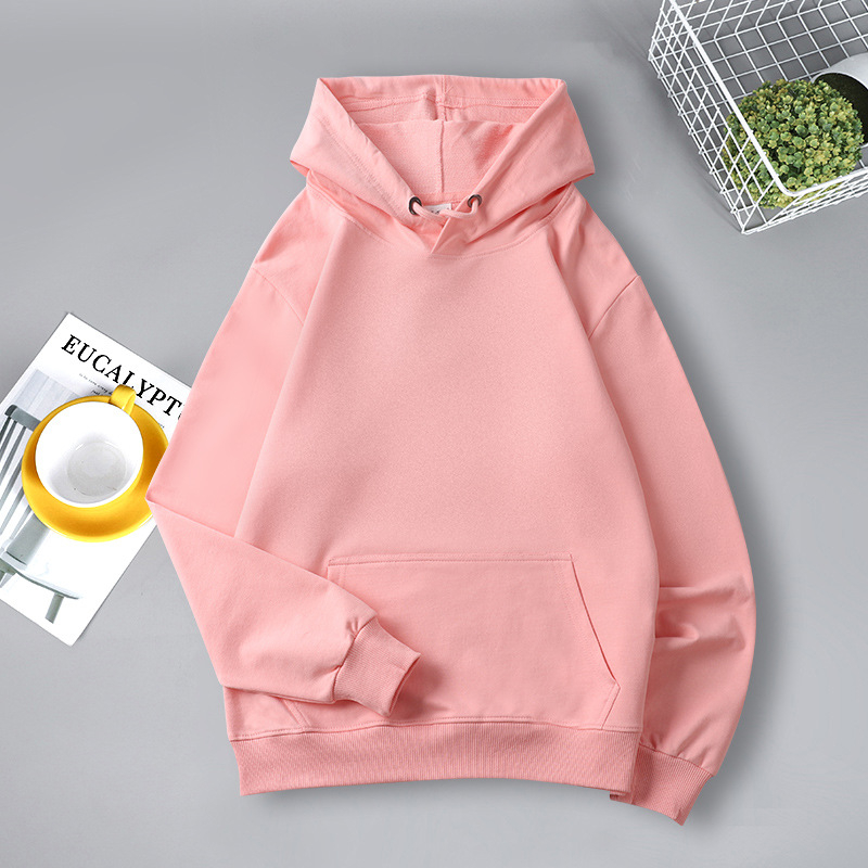 Muški teški džemper s kapuljom, fleece iznutra, 96% pamuk, širok kroj, okrugli vrat