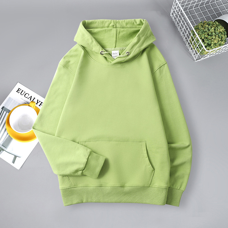 Muški teški džemper s kapuljom, fleece iznutra, 96% pamuk, širok kroj, okrugli vrat