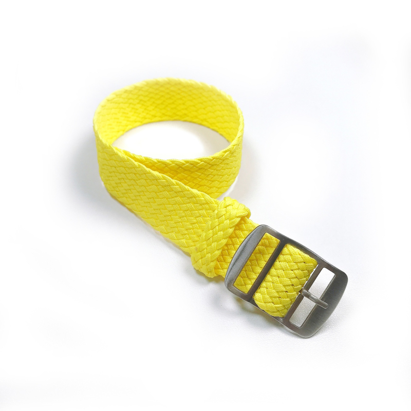 Nijon narukvica za sat s twist pletenicom, srebrno matovim kopčom od nehrđajućeg čelika; marka Instantaneous jump strap.
