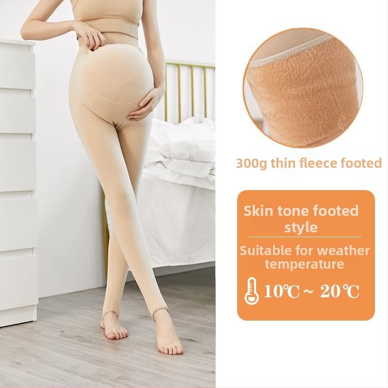 Κολάν εγκύου από chenille, χαλαρή γραμμή, άνοιξη–φθινόπωρο, χειμερινή ζεστασιά