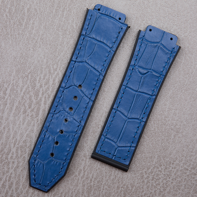 Brățară de ceas din piele naturală Ming Ting, interfață cu șurub cap convex, stil street/neutral/influencer, sezon iarnă 2023