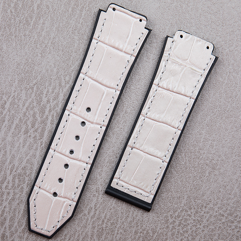 Brățară de ceas din piele naturală Ming Ting, interfață cu șurub cap convex, stil street/neutral/influencer, sezon iarnă 2023