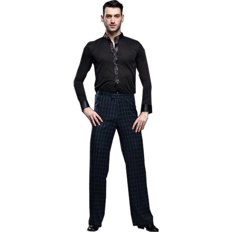 Unisex modernūs šokių topai ir Cha Cha marškiniai scenai, Milk Silk audinys; pagrindinis audinys: galvijų oda; 2023 m. pavasaris.