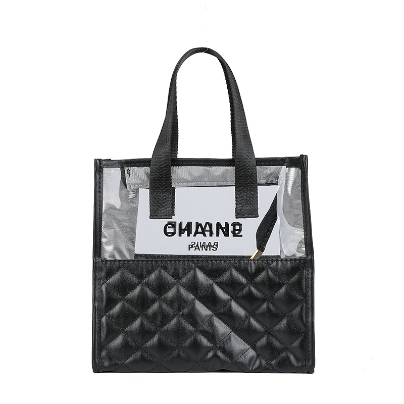 Portatīva kosmētikas soma ar lielu ietilpību, ūdensizturīgs PU materiāls, poliestera odere, rāvējslēdzējs