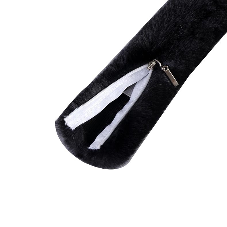 Λαβή τσάντας από συνθετική γούνα, για ώμο ή crossbody, μοντέλο 666587