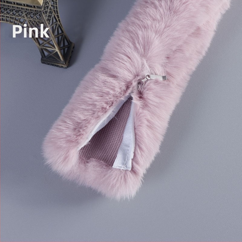 Λαβή τσάντας από συνθετική γούνα, για ώμο ή crossbody, μοντέλο 666587