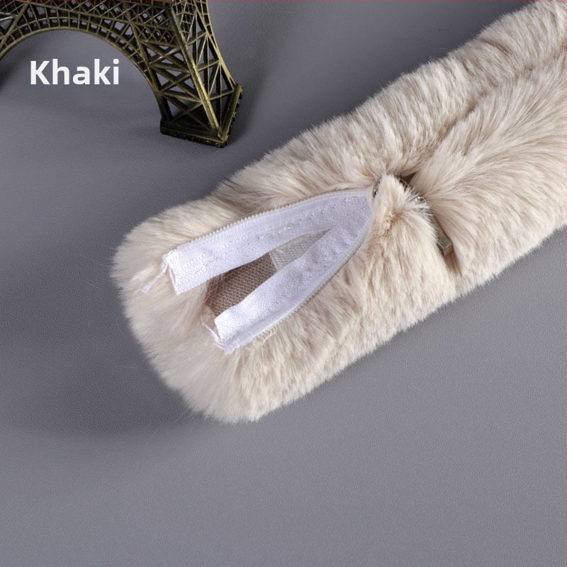 Λαβή τσάντας από συνθετική γούνα, για ώμο ή crossbody, μοντέλο 666587