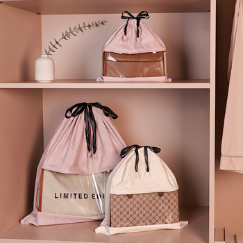 Putekļu aizsardzības soma makām, modelis 8453, kubveida forma, PVC materiāls, daudzfunkcionāla