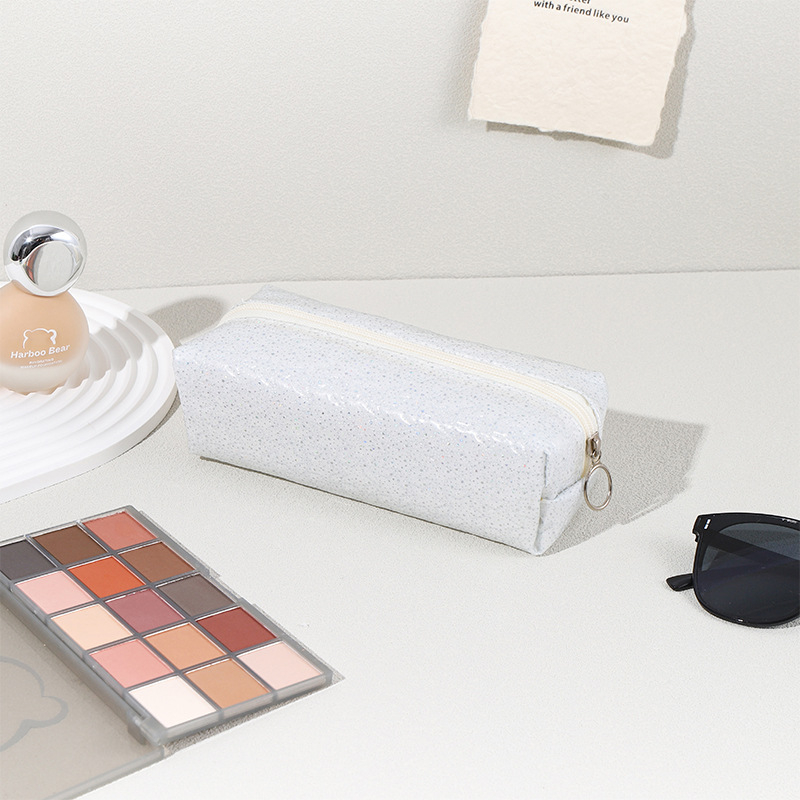 Sieviešu astoņstūra kosmētikas soma ceļojumiem, audums, ūdensizturīga, mazgājama, rāvējslēdzēja aizdare