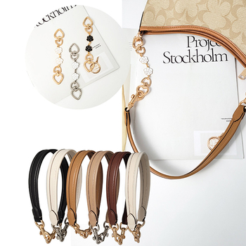 Μεταλλικός ιμάντας τσάντας για ώμο/crossbody — ρετρό στυλ, μονοχρωμία, μεταλλική αλυσίδα, άνοιξη 2025