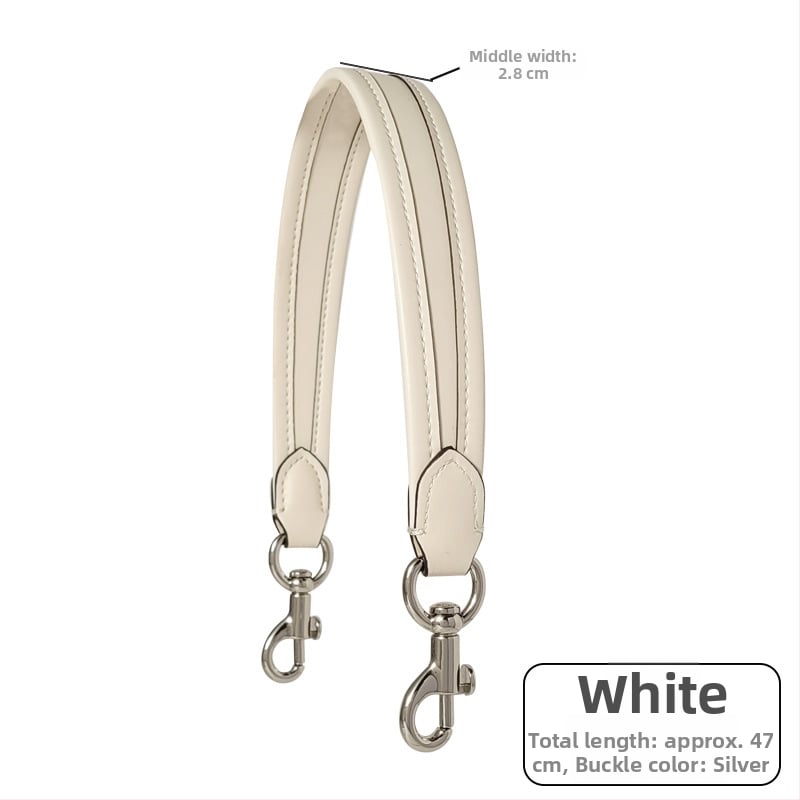 Μεταλλικός ιμάντας τσάντας για ώμο/crossbody — ρετρό στυλ, μονοχρωμία, μεταλλική αλυσίδα, άνοιξη 2025