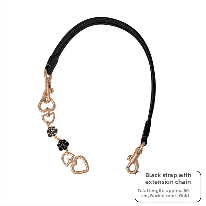 Μεταλλικός ιμάντας τσάντας για ώμο/crossbody — ρετρό στυλ, μονοχρωμία, μεταλλική αλυσίδα, άνοιξη 2025