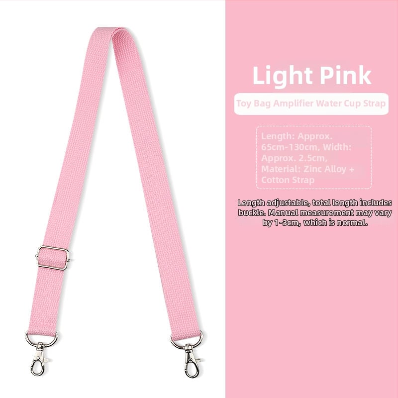 Ιμάντας ώμου από βαμβάκι για τσάντες, ρυθμιζόμενος, ανθεκτικός στη φθορά, μειώνει το φορτίο, φρέσκο και γλυκό στυλ