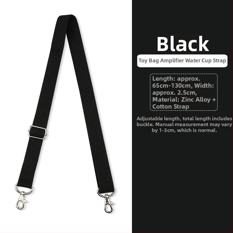 Ιμάντας ώμου από βαμβάκι για τσάντες, ρυθμιζόμενος, ανθεκτικός στη φθορά, μειώνει το φορτίο, φρέσκο και γλυκό στυλ