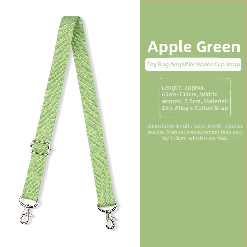 Ιμάντας ώμου από βαμβάκι για τσάντες, ρυθμιζόμενος, ανθεκτικός στη φθορά, μειώνει το φορτίο, φρέσκο και γλυκό στυλ