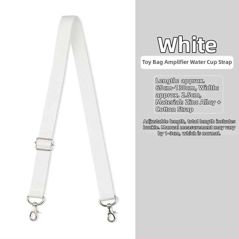 Ιμάντας ώμου από βαμβάκι για τσάντες, ρυθμιζόμενος, ανθεκτικός στη φθορά, μειώνει το φορτίο, φρέσκο και γλυκό στυλ