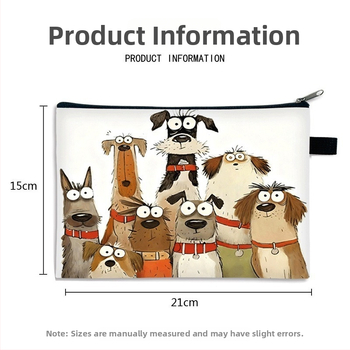 Kosmētikas somiņa - pielāgota raksts, polyester ārējā daļa un iekšmala, pilsētas vienkāršība, sievietēm