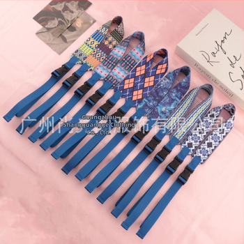 Τσάντα με ιμάντα στον ώμο, γεωμετρικό μοτίβο, πολυεστέρας, επεκτασιμη χωρητικότητα