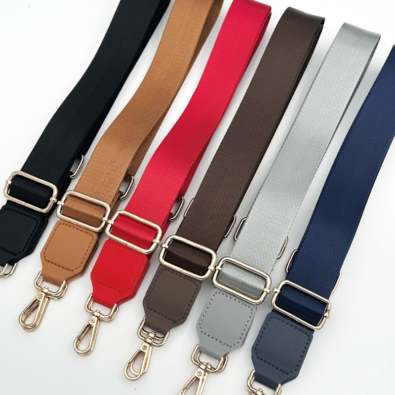 Νάιλον λουρί χερίνγκβον για τσάντα crossbody - Μονόχρωμο σχέδιο, υπερ-ελαφρύ, ανθεκτικό στη φθορά, ευρύ αντικαταστάσιμο λουρί