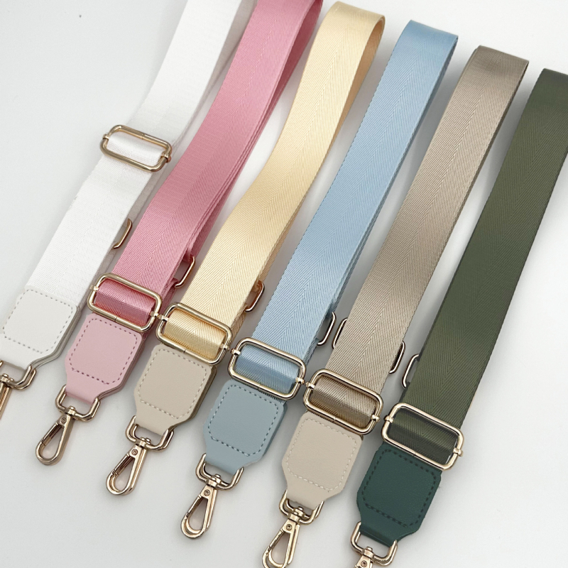 Νάιλον λουρί χερίνγκβον για τσάντα crossbody - Μονόχρωμο σχέδιο, υπερ-ελαφρύ, ανθεκτικό στη φθορά, ευρύ αντικαταστάσιμο λουρί