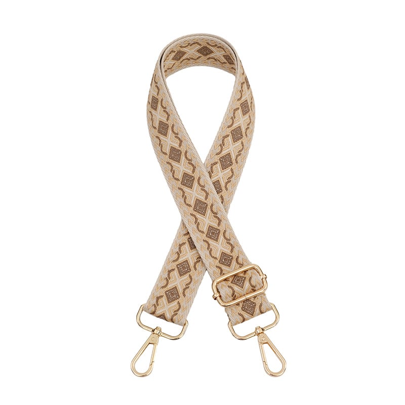 Ιμάντας τσάντας από πολυεστέρα, ρυθμιζόμενος φαρδύς ιμάντας ώμου, αντικαταστάσιμο αξεσουάρ, καλοκαίρι 2024