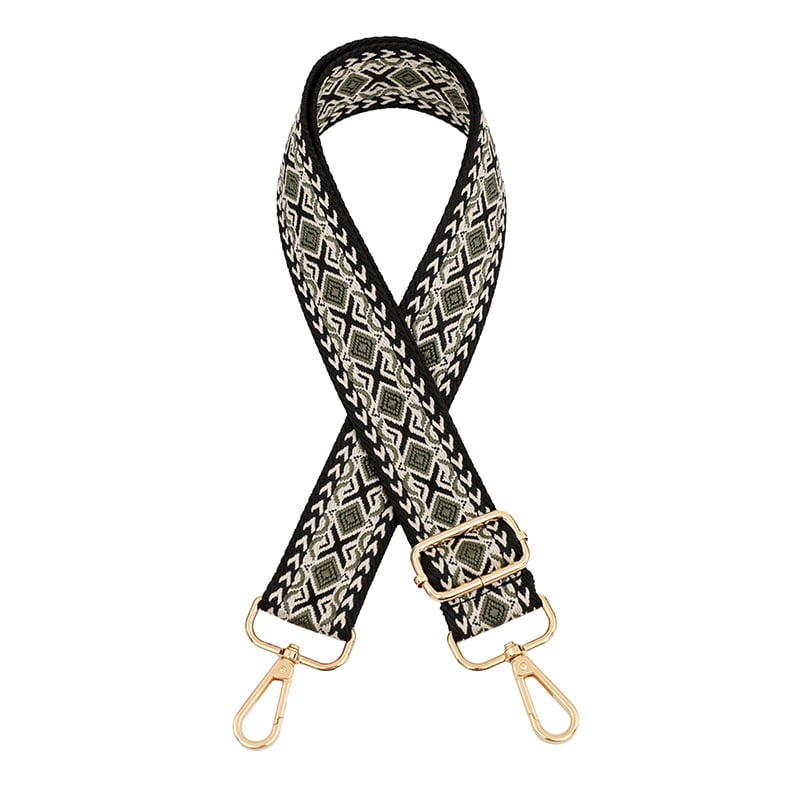 Ιμάντας τσάντας από πολυεστέρα, ρυθμιζόμενος φαρδύς ιμάντας ώμου, αντικαταστάσιμο αξεσουάρ, καλοκαίρι 2024